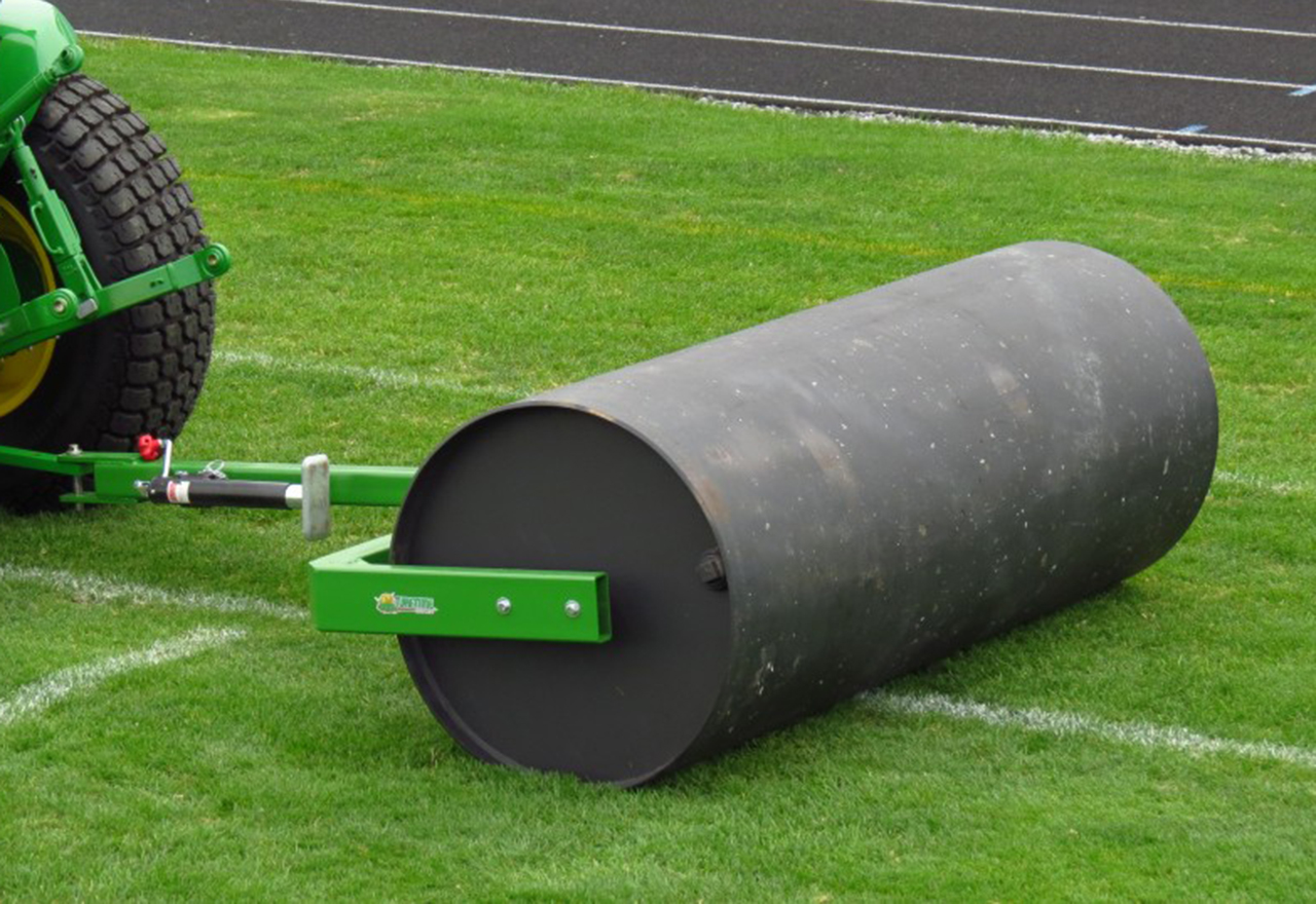 Using a 2024 lawn roller